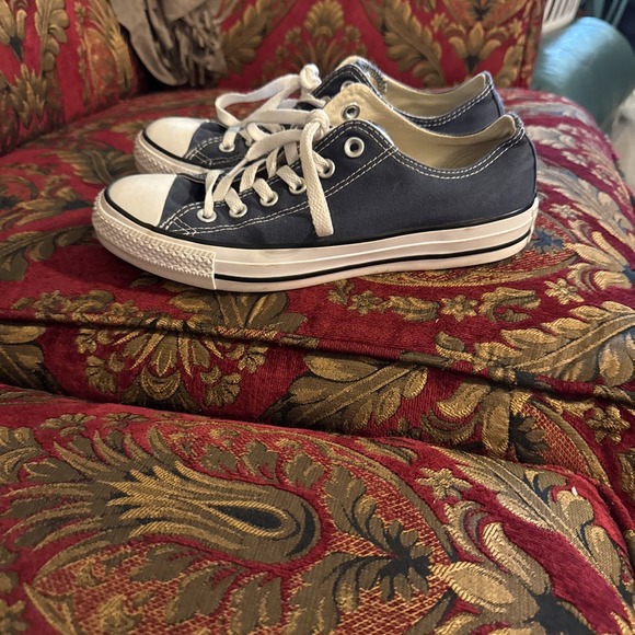 Converse All Star Chuck Taylor Low Top Unisex Blue Shoes women's size‎ 8 men's 6 - Picture 4 of 4
